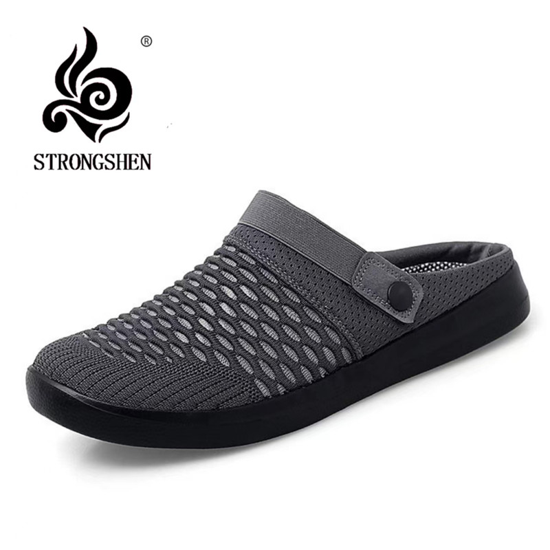 Women'S Shoes For Neuropathy - Strongshen Zomer Vrouwen Mannen Sandalen Mesh