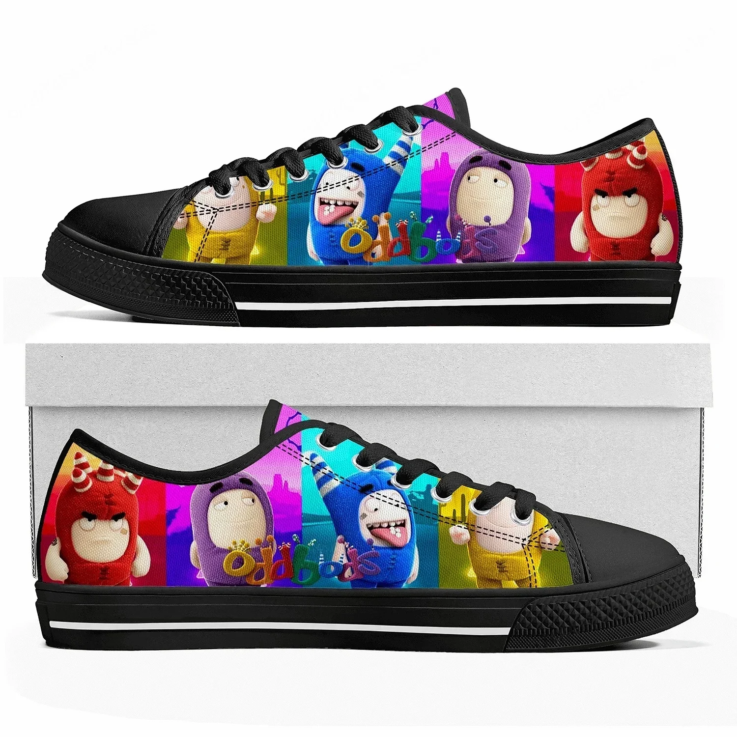 Women Shoes Singapore - Oddbods Low Top Sneakers Dames Heren