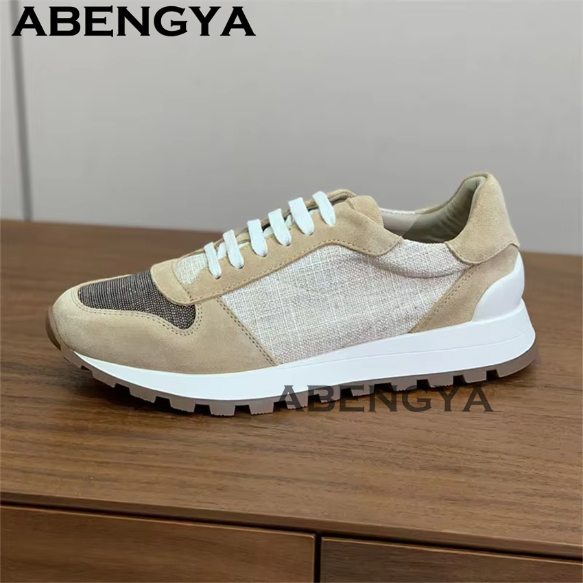 Oxford Lace Up Women - Nieuwe gebreide casual schoenen voor dames,