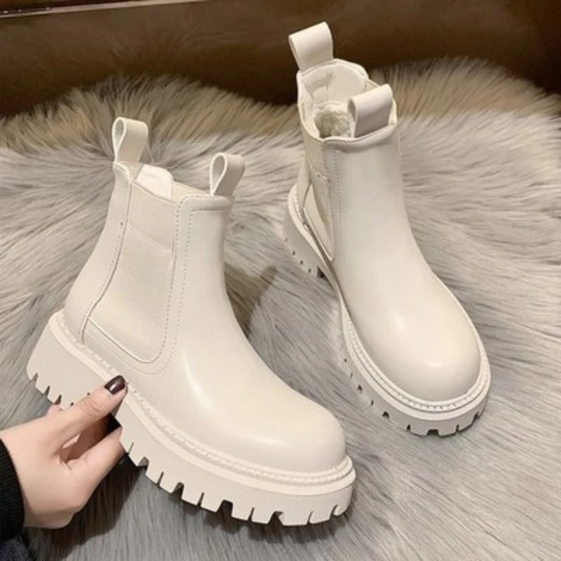 Women Shoes Types - Nieuwe Herfst Winter Chelsea Laarzen Vrouwen