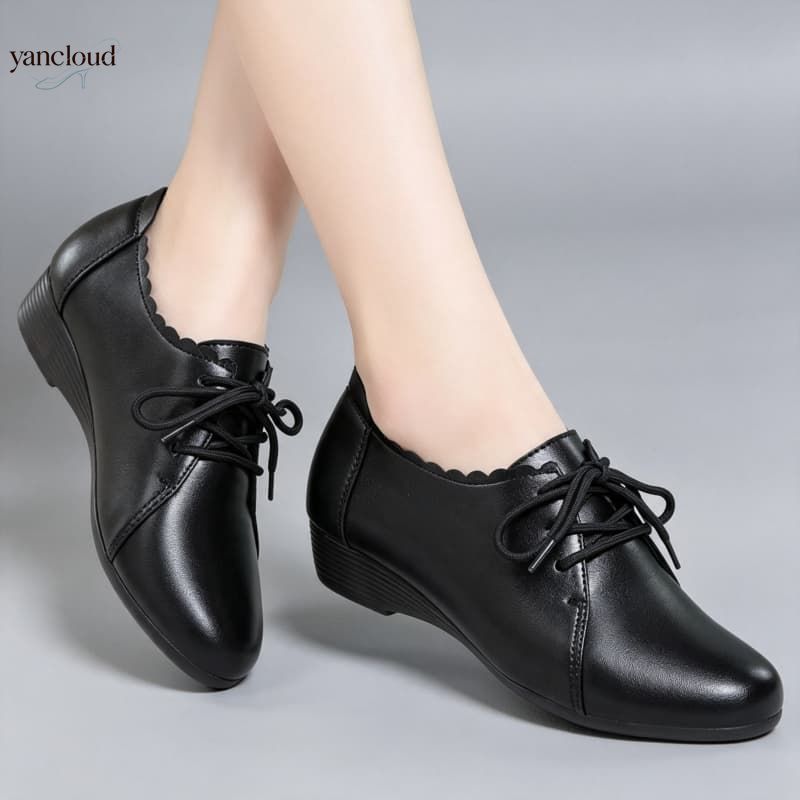 Oxford Lace Up Women - Plus Size 35-43 All Match Comfortabele