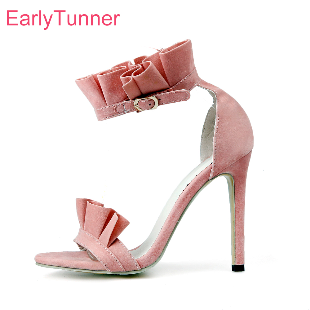 Women'S Shoes Size 12 - Zomerse nieuwe roze fashion zwarte dames