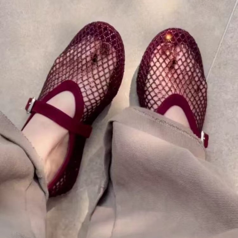 Women'S Shoes Everyday - Holle strass Baotou sandalen dames 2026