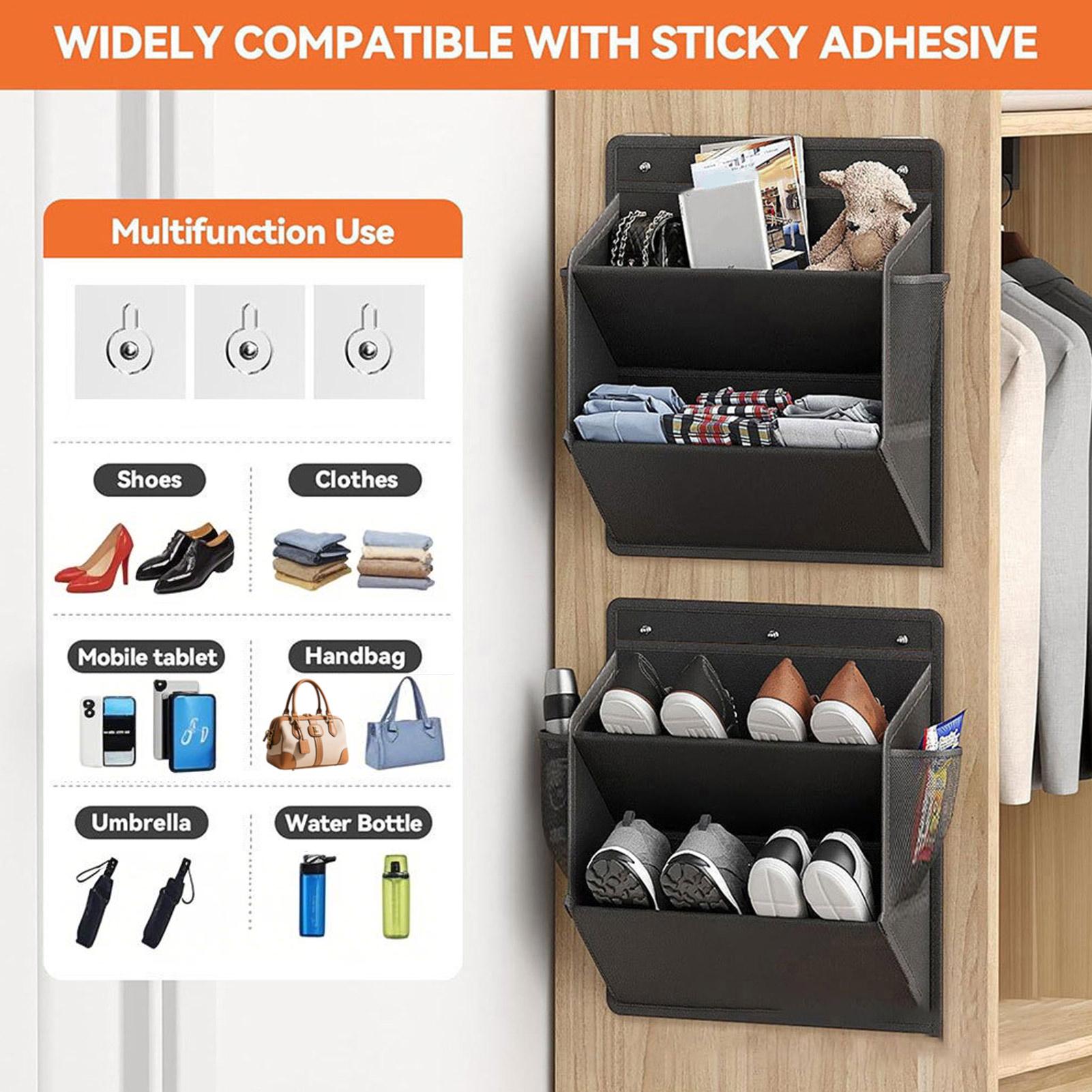 Women Shoes Types - Wandmontage RV schoenenrek opbergorganizer achter de