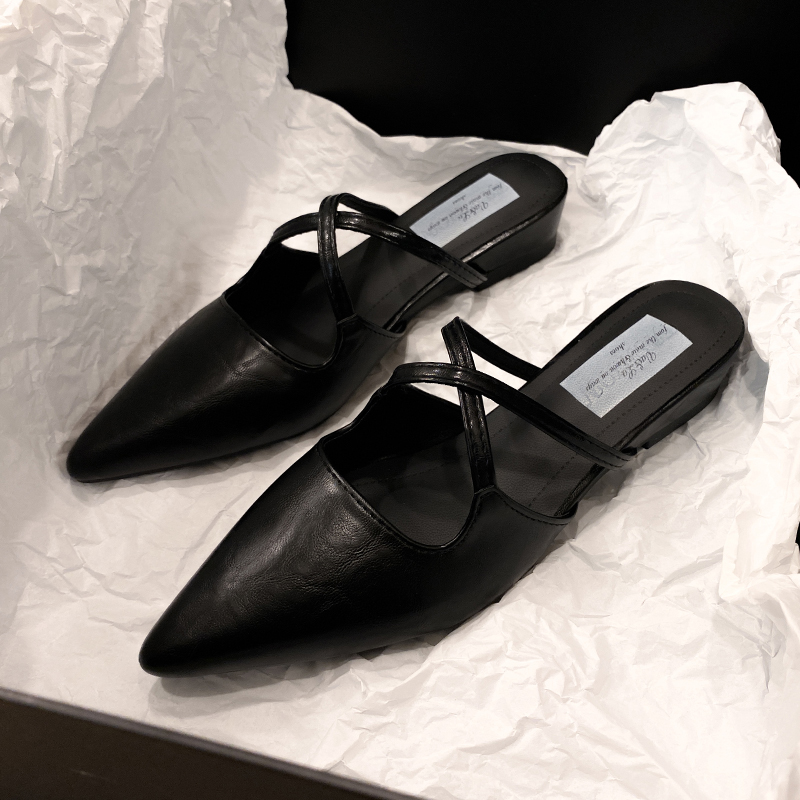 Women'S Shoes Size 12 - Dames Slippers Platte Schoenen Spitse Teen