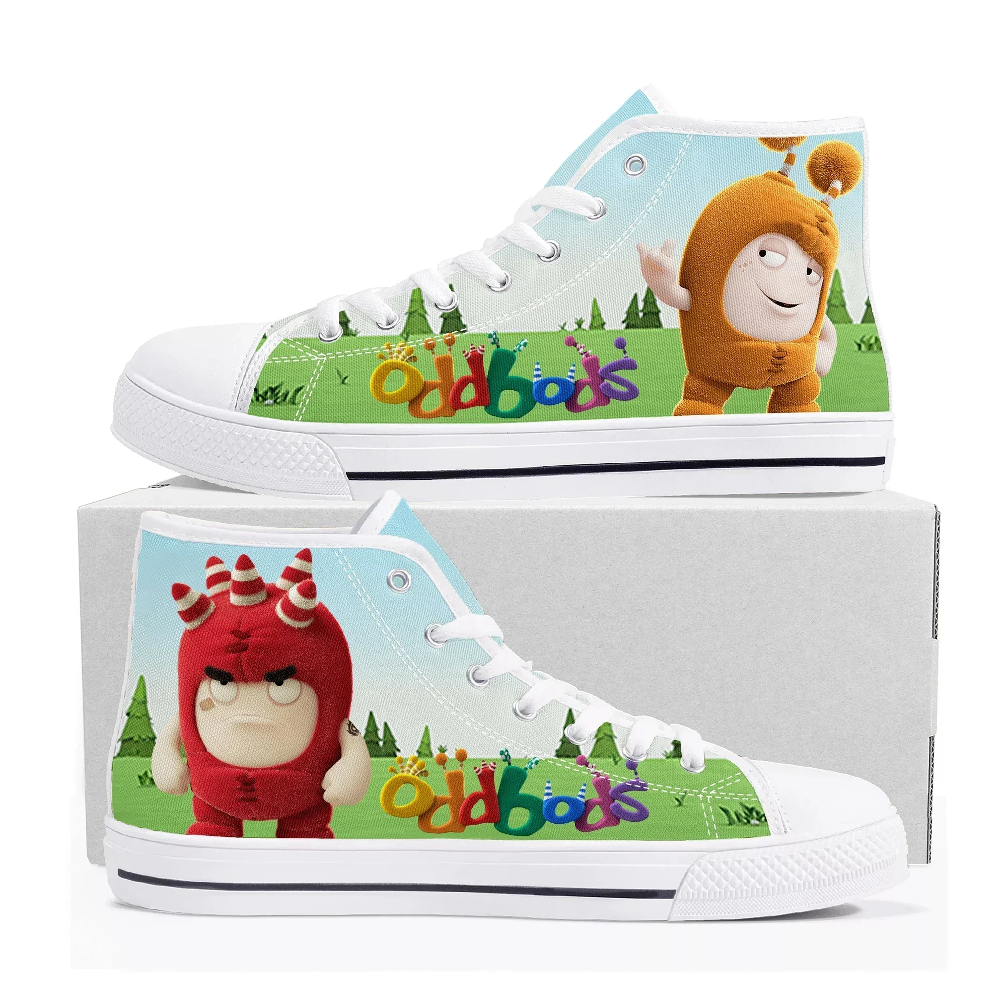 Women Shoes Singapore - Oddbods High Top Sneakers Heren Dames