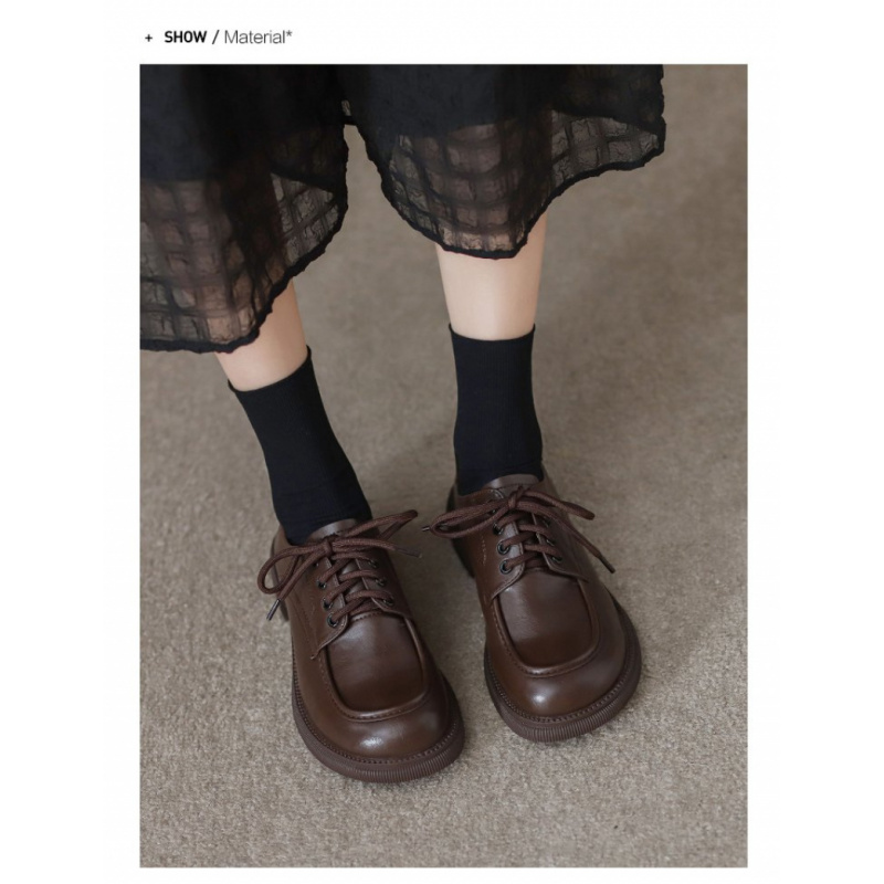 Oxford Lace Up Women - Lente/herfst loafers met veters en instapper