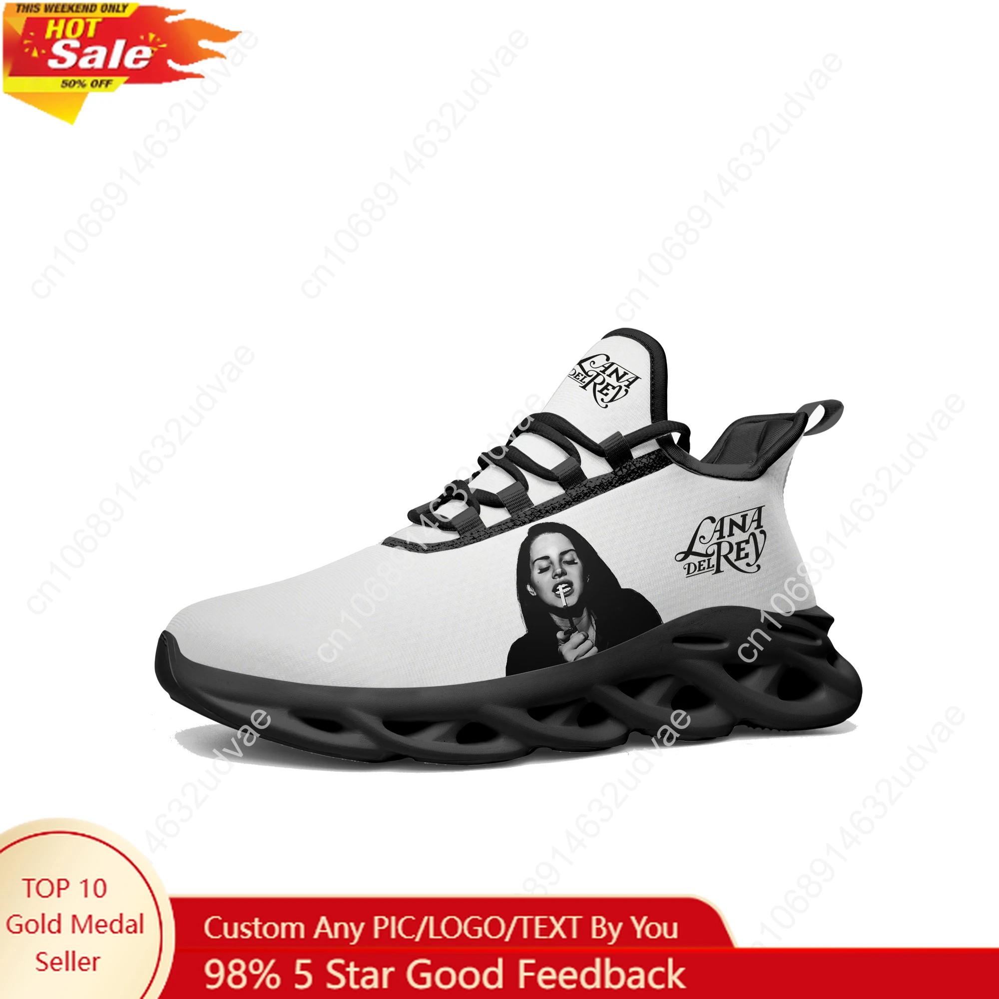Women'S Shoes Running Sports - Lana Del Rey Singer Sports Sneakers