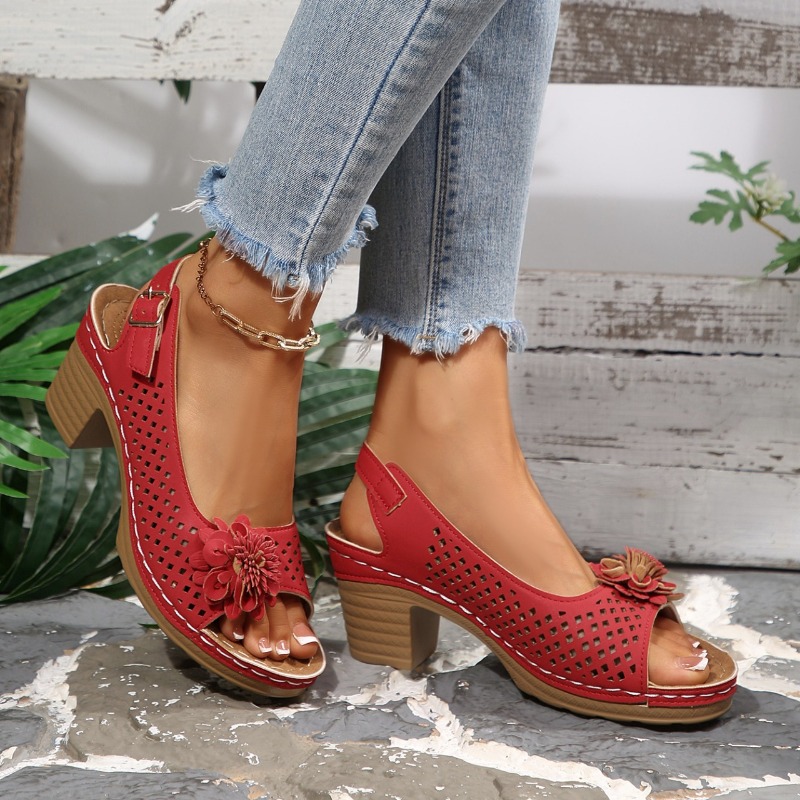 Dames sandalen met chunky hak  - Women'S Shoes Quality recensie en prijs