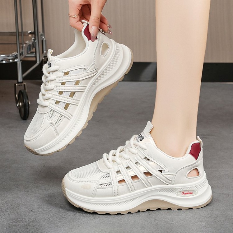 Damessneakers Ronde neus Dikke - Platform Sneakers Chunky recensie en prijs