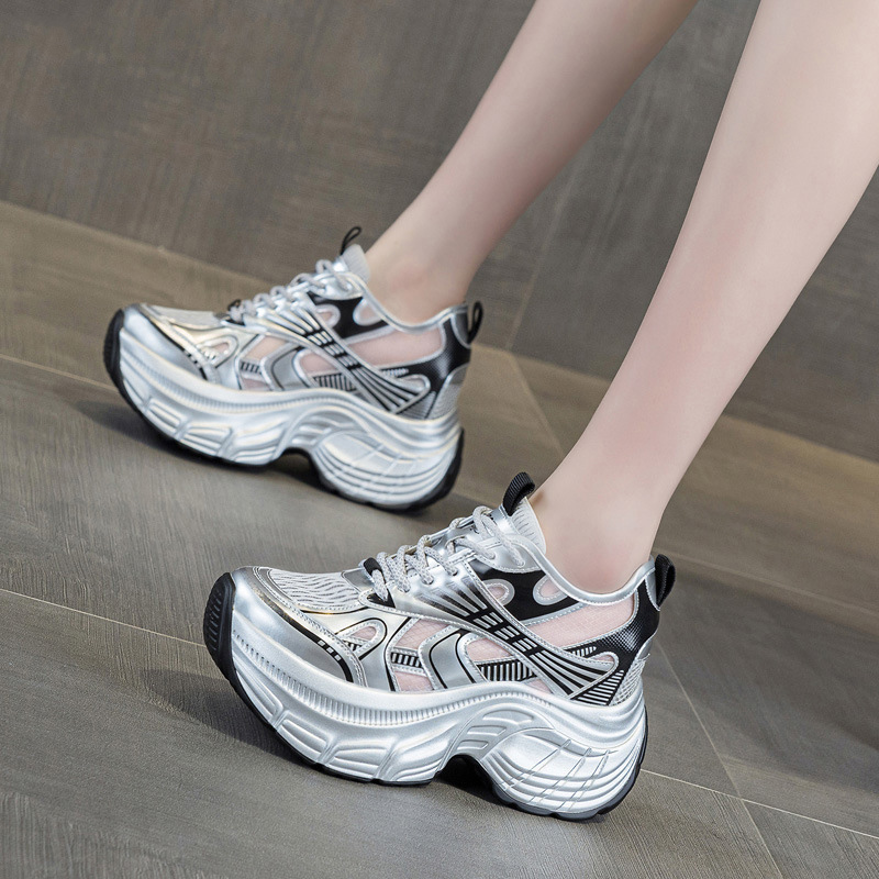 8 cm verborgen hoogteverhogend - Platform Sneakers Chunky recensie en prijs