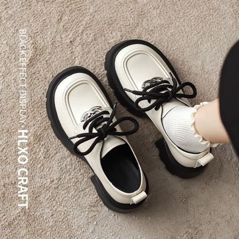 Dames Witte Platform Oxford Sc - Oxford Lace Up Women recensie en prijs