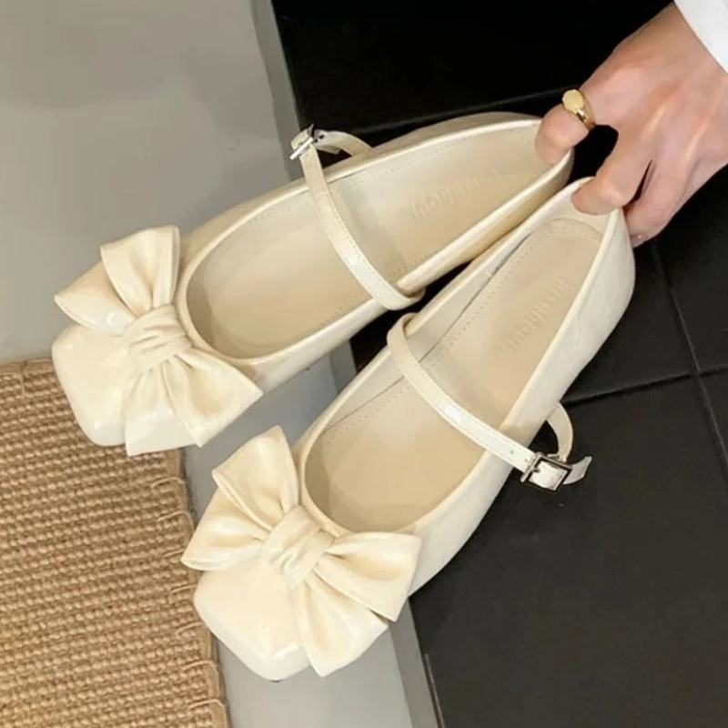 Leuke Strik Vierkante Teen Ont - Mary Jane Shoes recensie en prijs