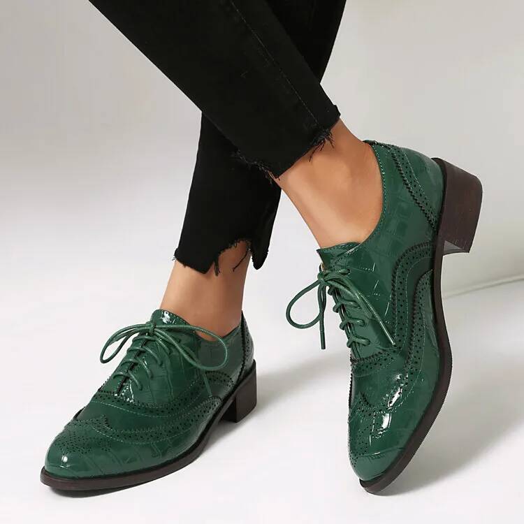 Lage hakken met veters Dames e - Oxford Lace Up Women recensie en prijs