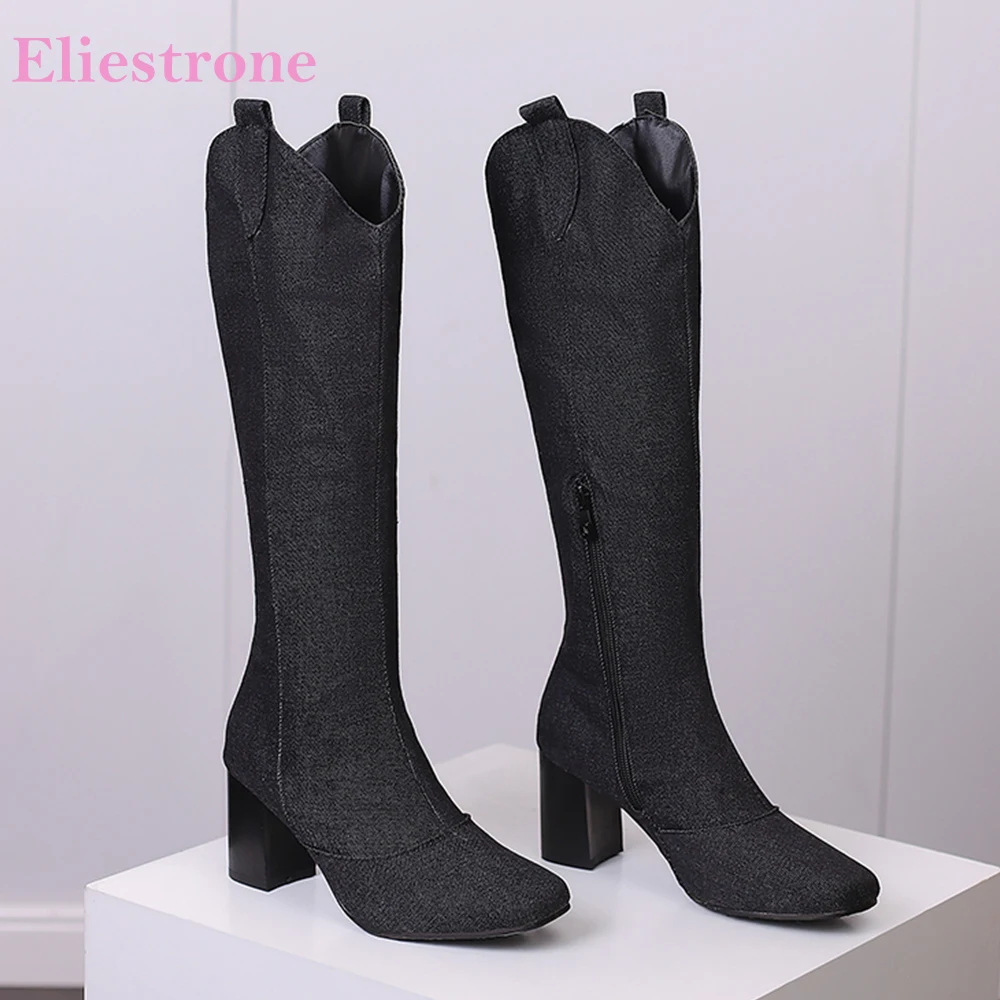 Nieuwe Winter Zwart Blauw Vrou - Women'S Shoes Size 12 recensie en prijs
