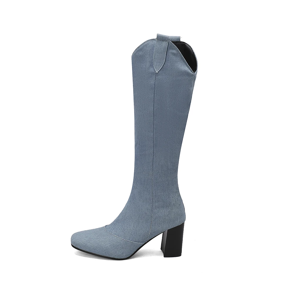 Nieuwe Winter Zwart Blauw Vrou - Women'S Shoes Size 12 recensie en prijs