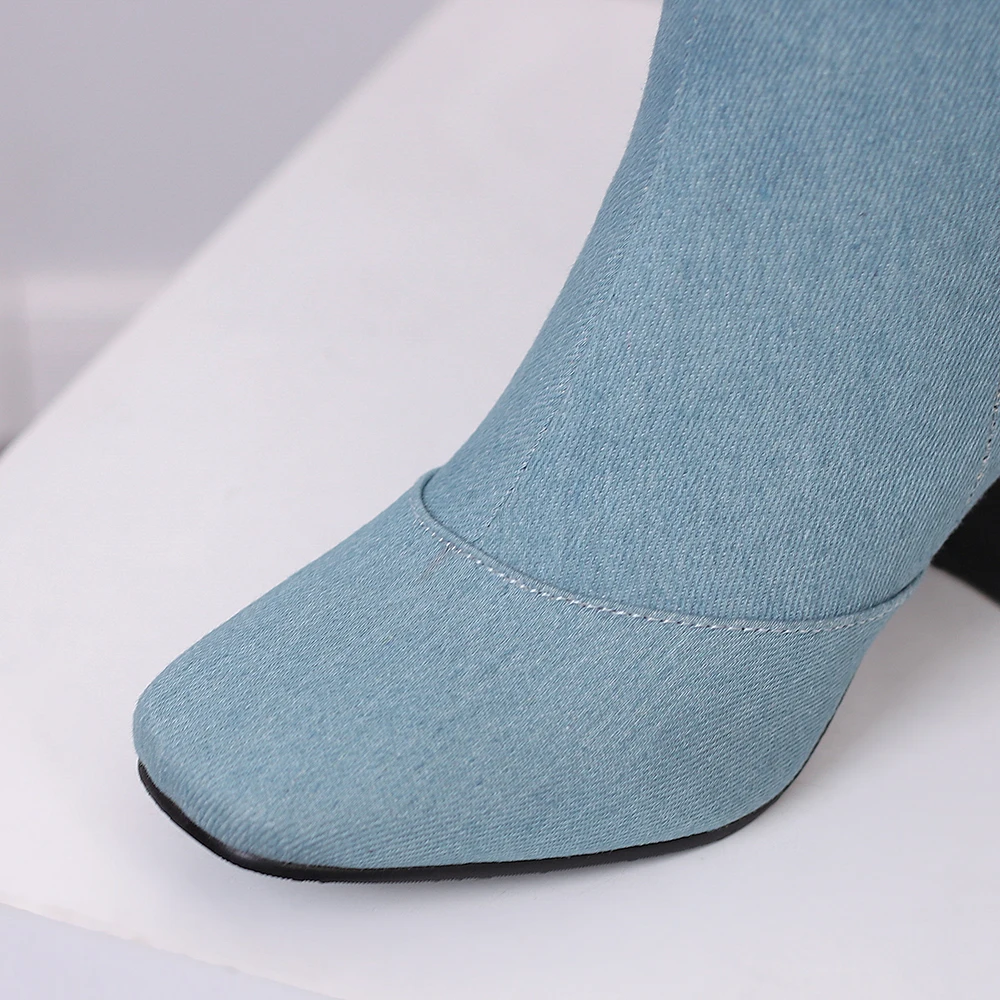Nieuwe Winter Zwart Blauw Vrou - Women'S Shoes Size 12 recensie en prijs