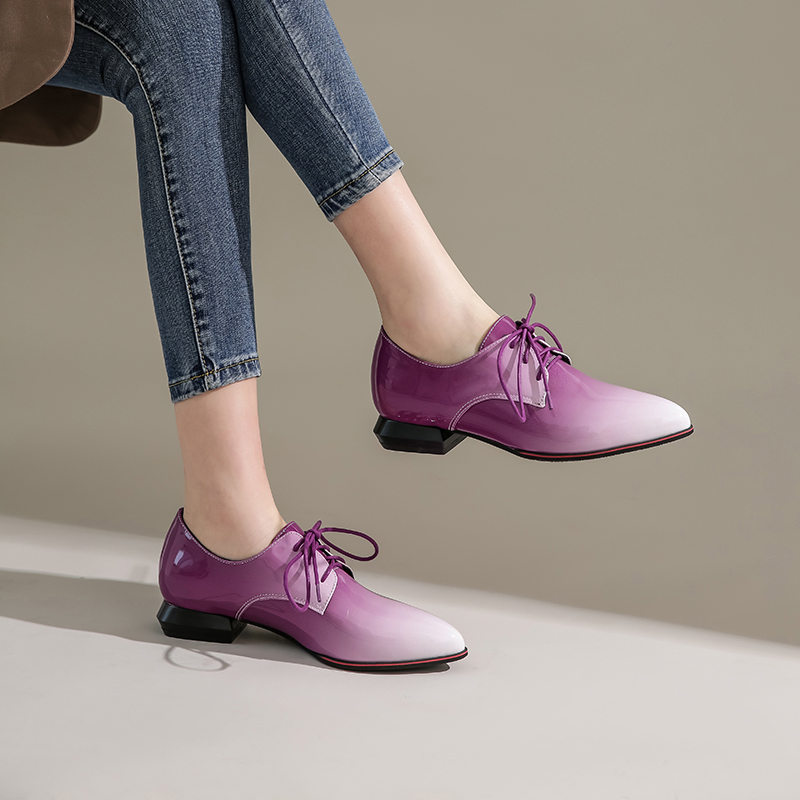 Britse Dames Oxfords Gradiënt  - Oxford Lace Up Women recensie en prijs