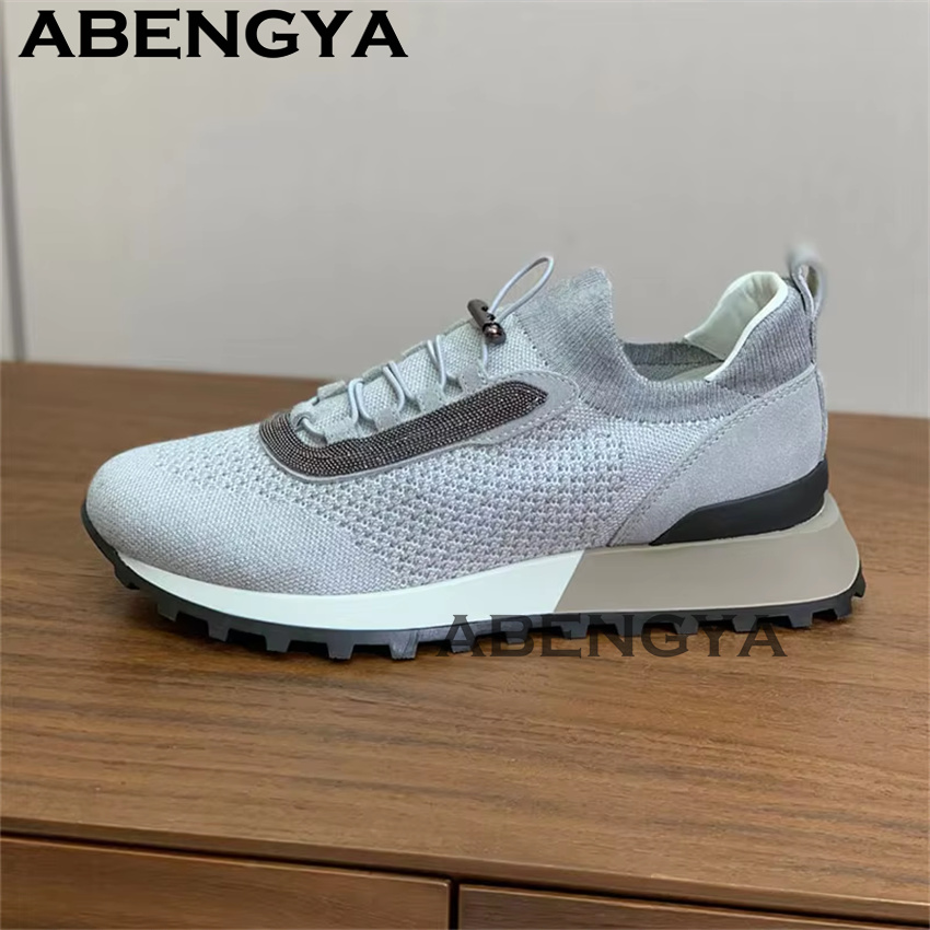 Nieuwe gebreide casual schoene - Oxford Lace Up Women recensie en prijs