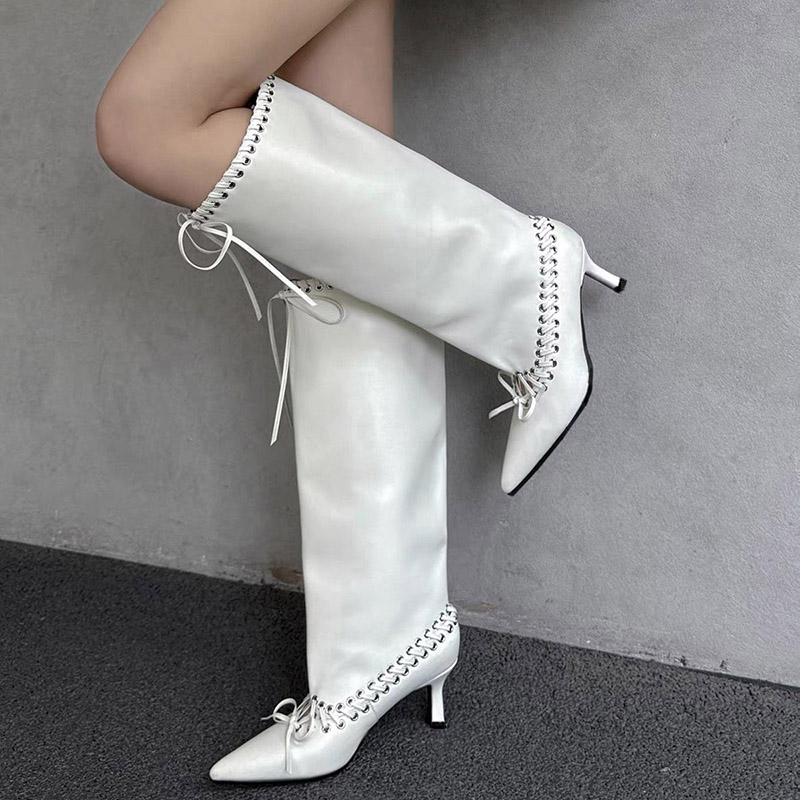Dames Kniehoge Laarzen Puntige - Women'S Shoes Size 12 recensie en prijs