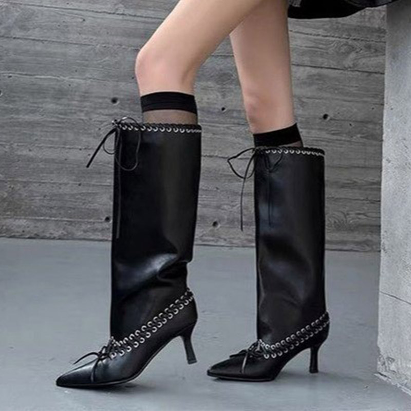 Dames Kniehoge Laarzen Puntige - Women'S Shoes Size 12 recensie en prijs