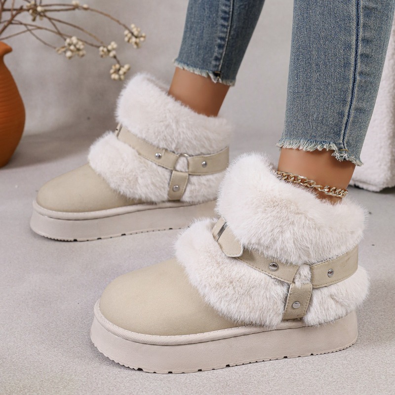 Pluche sneeuwlaarzen Dames 202 - Women'S Shoes Size 12 recensie en prijs