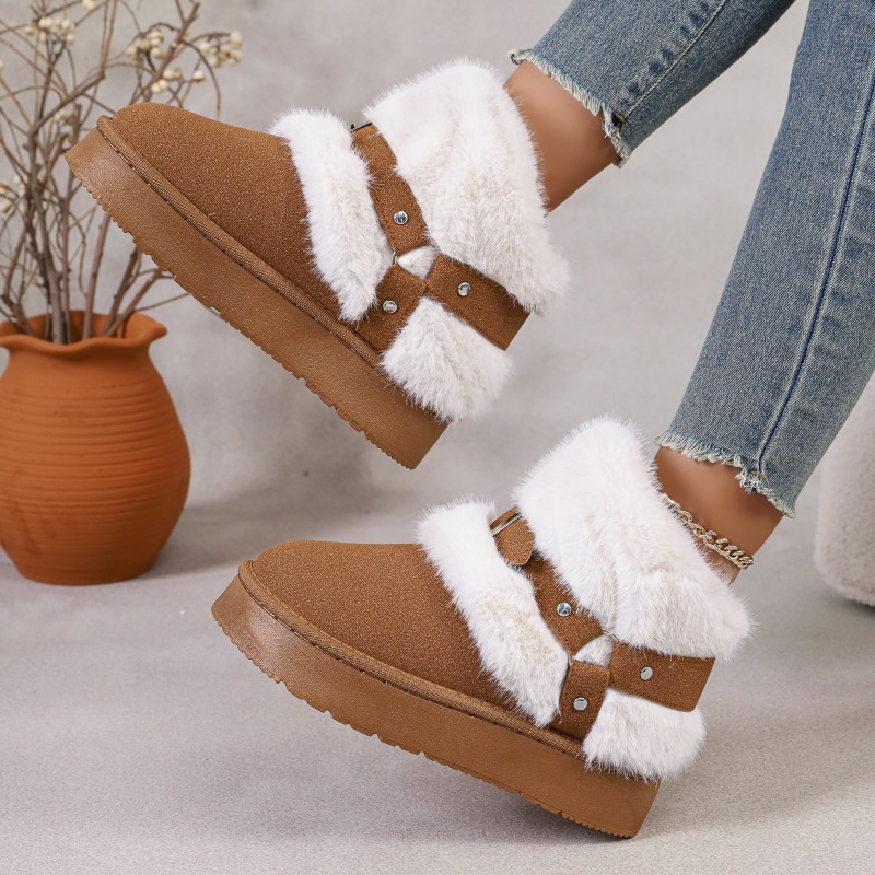Pluche sneeuwlaarzen Dames 202 - Women'S Shoes Size 12 recensie en prijs