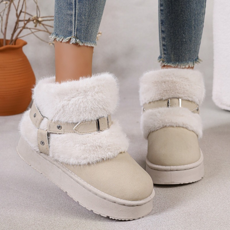 Pluche sneeuwlaarzen Dames 202 - Women'S Shoes Size 12 recensie en prijs