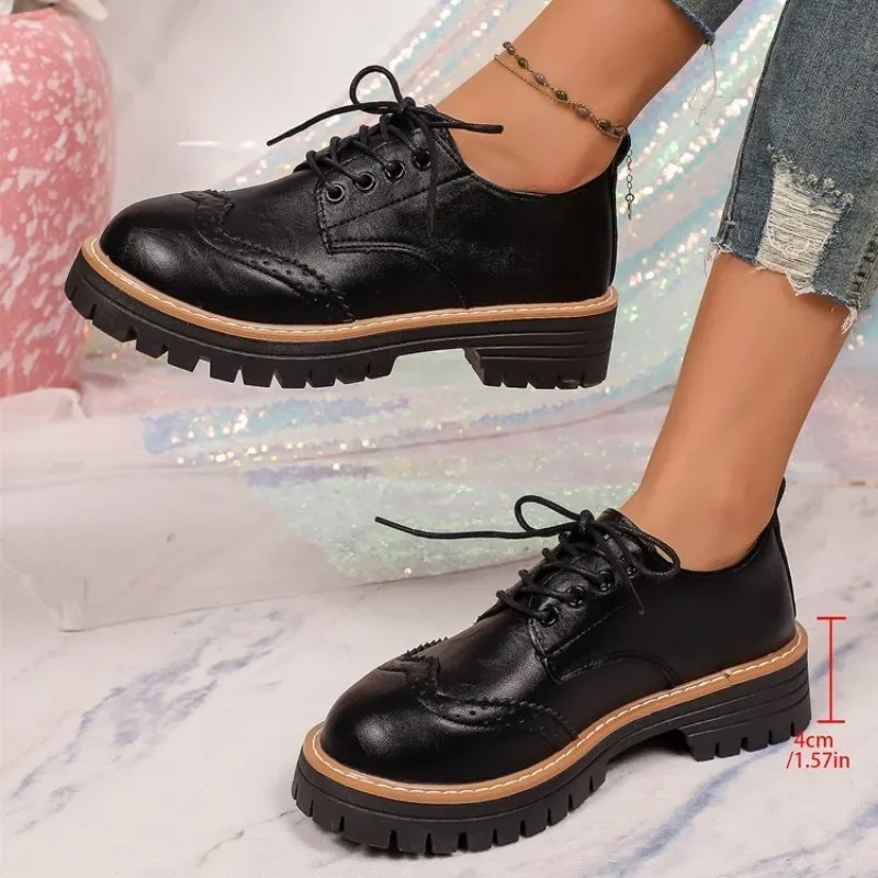 Dames Klassieke Platform Oxfor - Oxford Lace Up Women recensie en prijs