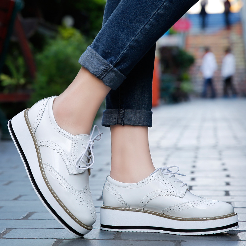 Vrouwen Instappers Schoenen Le - Oxford Lace Up Women recensie en prijs