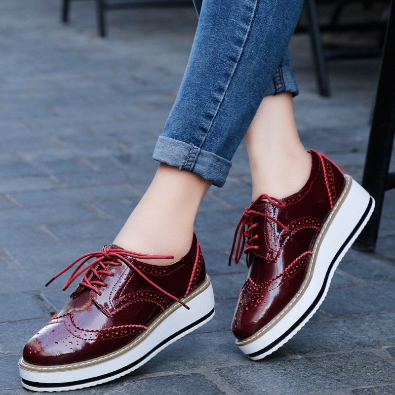 Vrouwen Instappers Schoenen Le - Oxford Lace Up Women recensie en prijs