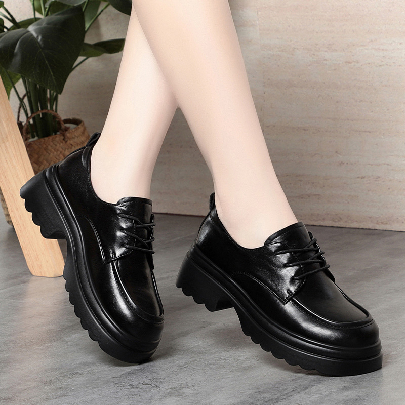 5 cm Vintage Diepe Mond Zacht  - Oxford Lace Up Women recensie en prijs
