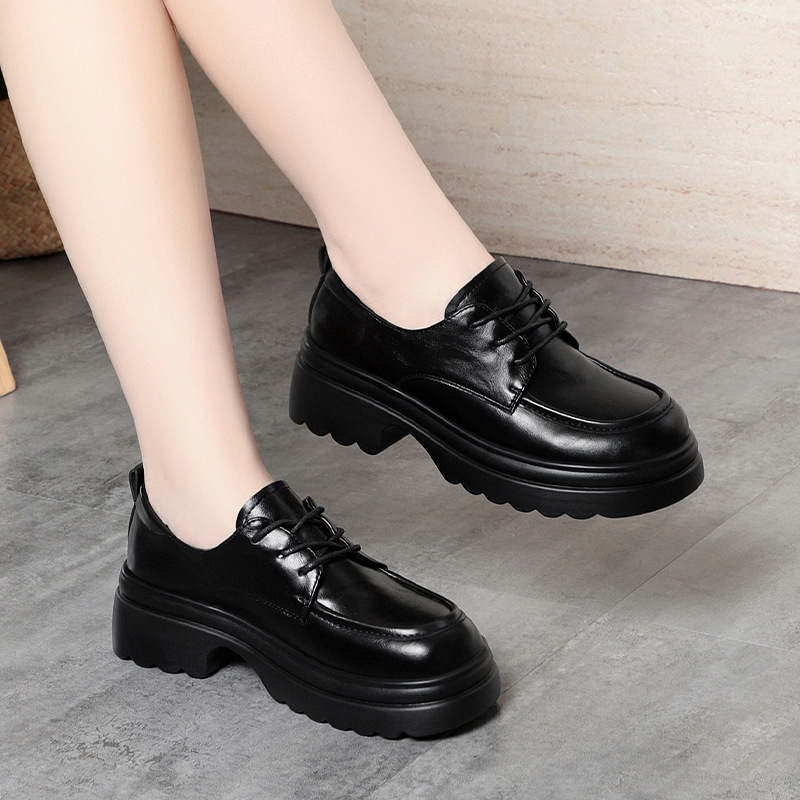 5 cm Vintage Diepe Mond Zacht  - Oxford Lace Up Women recensie en prijs